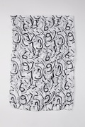 White Whats Your Number Scarf Photo (4)