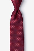 Clavering Wine Tie Photo (0)