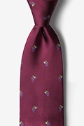 Grape Minds Drink Alike Wine Tie Photo (0)