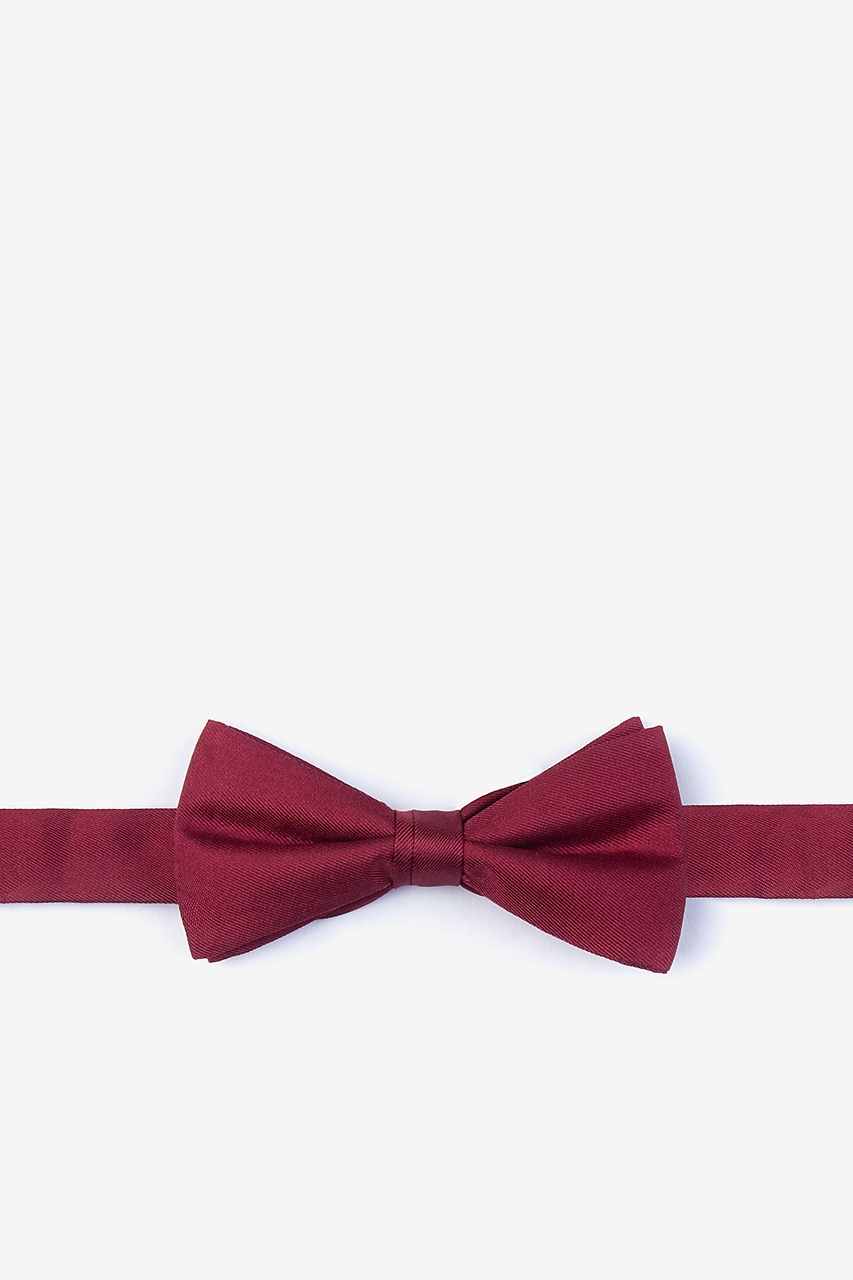 Wine Bow Tie For Boys Photo (0)
