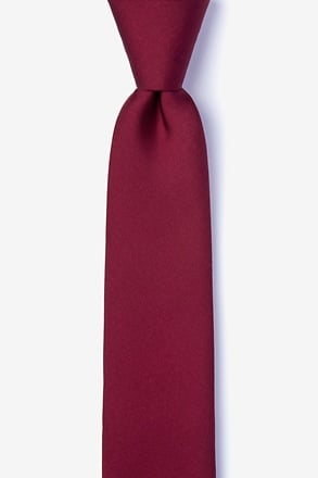 Wine Skinny Tie