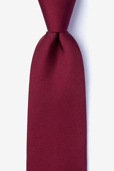 Wine Silk Wine Tie