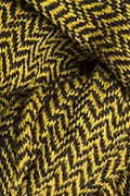 Yellow Seattle Striped Knit Scarf Photo (1)