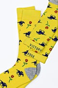 Victory Rose Yellow Medium-Large Sock Photo (1)