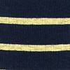 Yellow Carded Cotton Virtuoso Stripe Sock