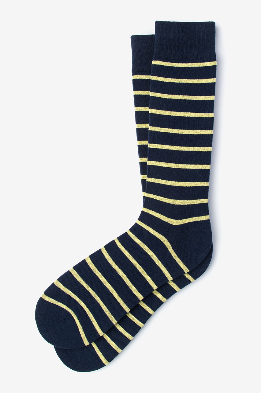 Virtuoso Stripe Yellow Sock Photo (0)