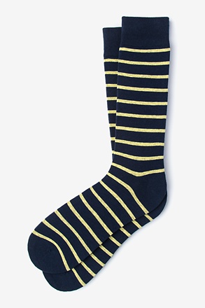 _Virtuoso Stripe Yellow Sock_