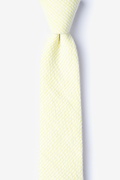Cheviot Yellow Skinny Tie Photo (0)