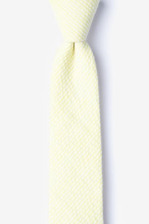Cheviot Yellow Skinny Tie