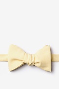 Denver Yellow Self-Tie Bow Tie Photo (0)