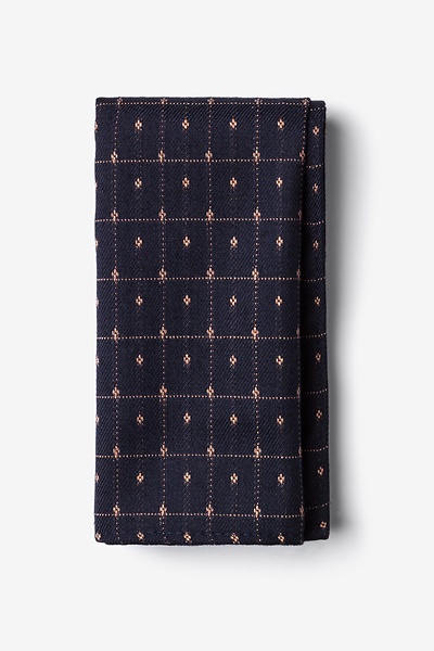 Yellow Cotton Gresham Pocket Square