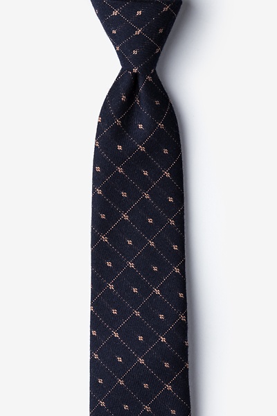 Yellow Cotton Gresham Skinny Tie