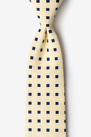 Jamaica Yellow Extra Long Tie