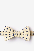 Jamaica Yellow Self-Tie Bow Tie Photo (0)