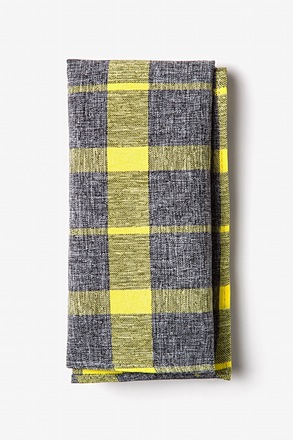 Kirkland Yellow Pocket Square