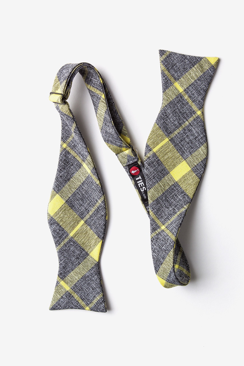 Kirkland Yellow Self-Tie Bow Tie Photo (1)