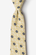 La Grande Yellow Extra Long Tie Photo (0)