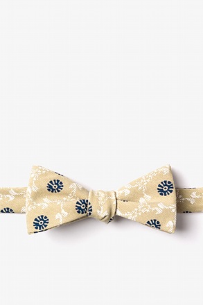 _La Grande Yellow Skinny Bow Tie_