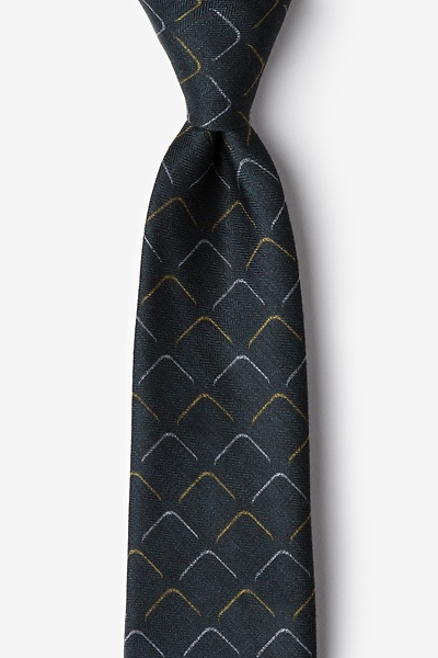 Yellow Cotton Mesa Extra Long Tie