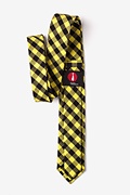 Pasco Yellow Skinny Tie Photo (2)