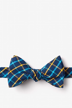 _Sahuarita Yellow Self-Tie Bow Tie_