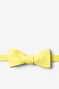 Tioga Yellow Skinny Bow Tie Photo (0)