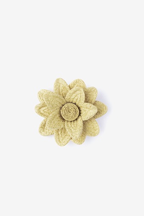 _Aster Yellow Lapel Pin_