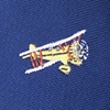 Yellow Microfiber Biplanes Skinny Tie