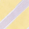Yellow Microfiber Jefferson Stripe Pre-Tied Bow Tie