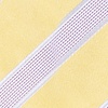 Yellow Microfiber Jefferson Stripe Pre-Tied Bow Tie