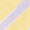 Yellow Microfiber Jefferson Stripe Skinny Tie
