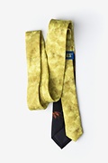 Mona Lisa Yellow Skinny Tie Photo (1)