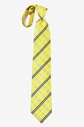 Sunny Yellow Extra Long Tie Photo (3)