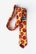 The Pizza Yellow Skinny Tie Photo (1)