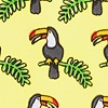 Yellow Microfiber Toucans