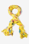 Yellow Flight of the Butterfly Scarf Photo (1)