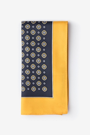 Joe Yellow Pocket Square