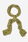 Mens Traveling Stripe Yellow Scarf Photo (0)