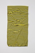 Mens Traveling Stripe Yellow Scarf Photo (1)