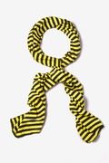 Yellow Traveling Stripe Scarf Photo (1)