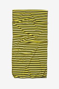 Yellow Traveling Stripe Scarf Photo (3)