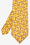 Zebra Yellow Tie Photo (1)