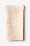 Yellow Seersucker Stripe Pocket Square Photo (0)