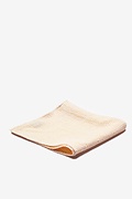 Yellow Seersucker Stripe Pocket Square Photo (1)
