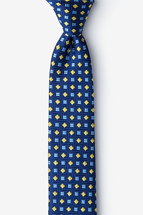Alderney Yellow Skinny Tie