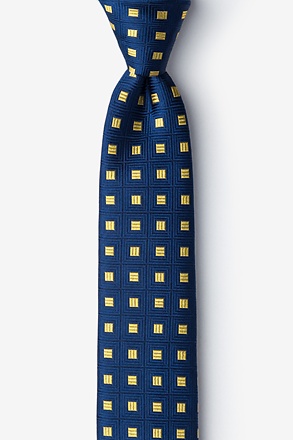 Bermuda Yellow Skinny Tie