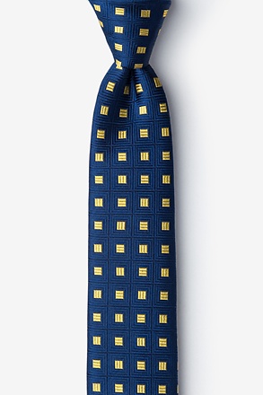 _Bermuda Yellow Skinny Tie_