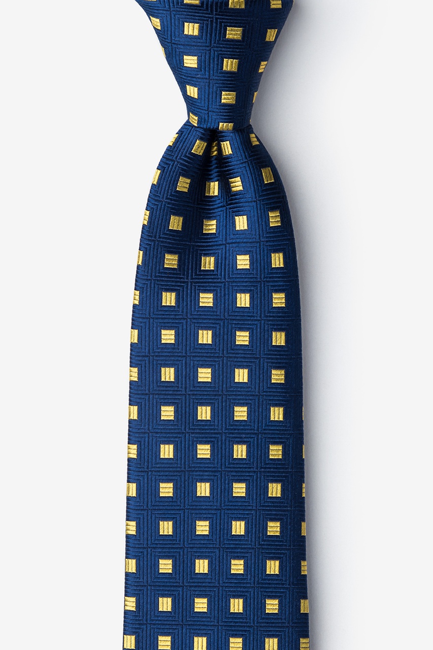 Yellow Silk Bermuda Tie