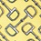 Yellow Silk Bit by Bit Extra Long Tie