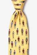 Bringing Up the Rear Yellow Tie Photo (0)